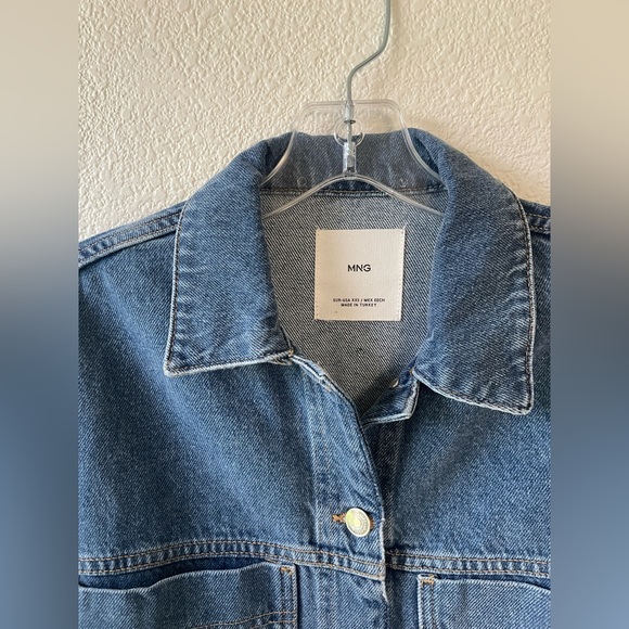 Mango Pocketed Denim Jacket - Picture 4 of 4
